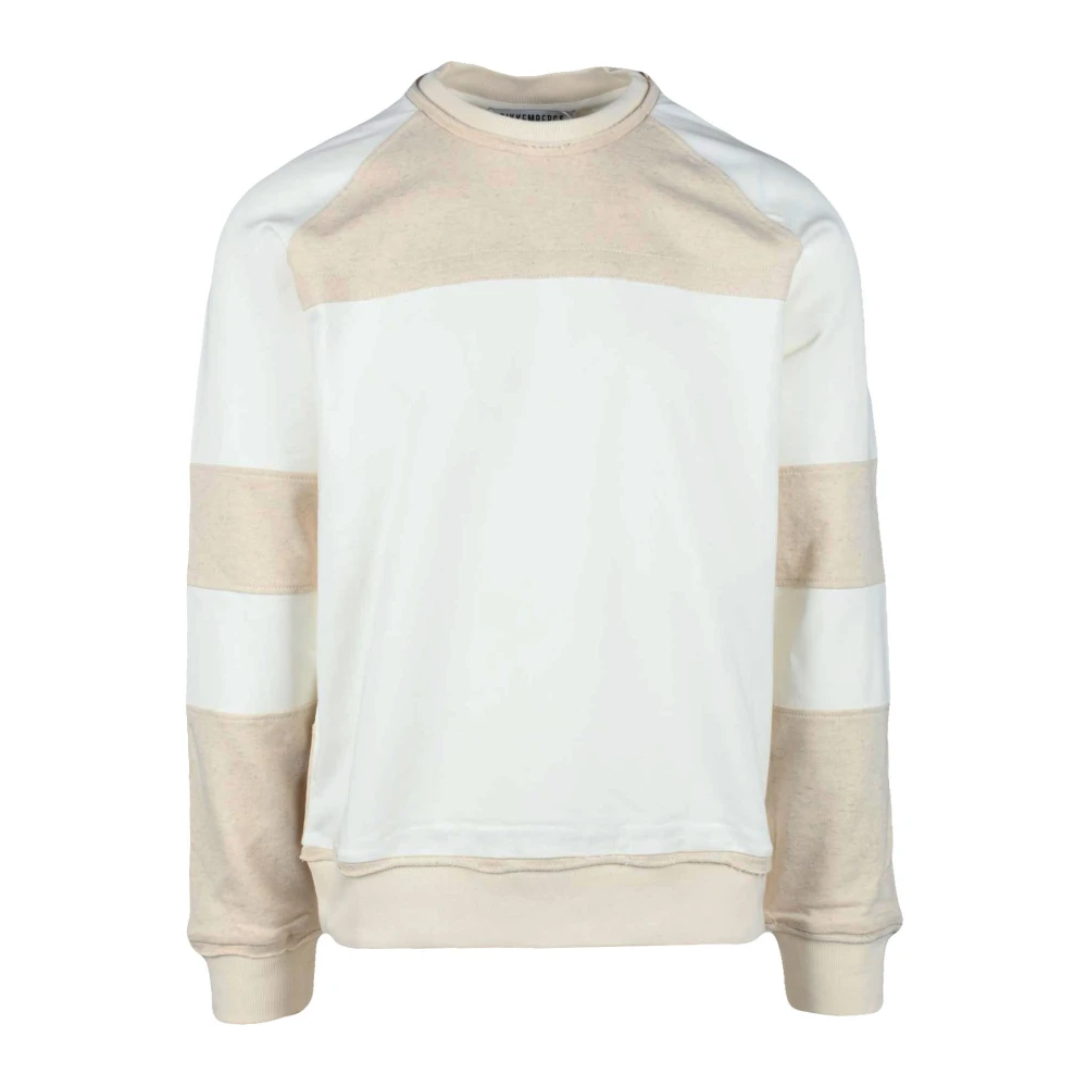 Bikkembergs Katoen Elastaan Sweatshirt Beige Heren