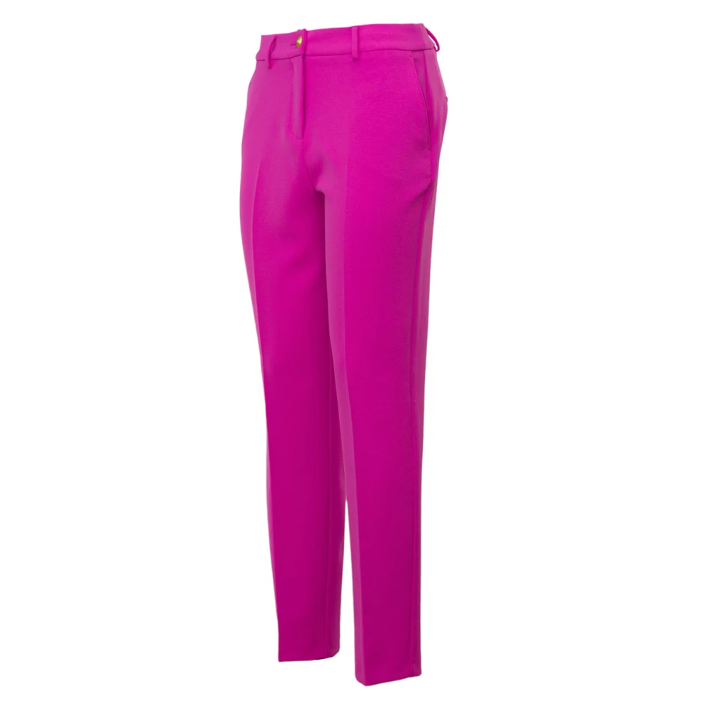 Nenette Slim-fit New York Broek Pink Dames