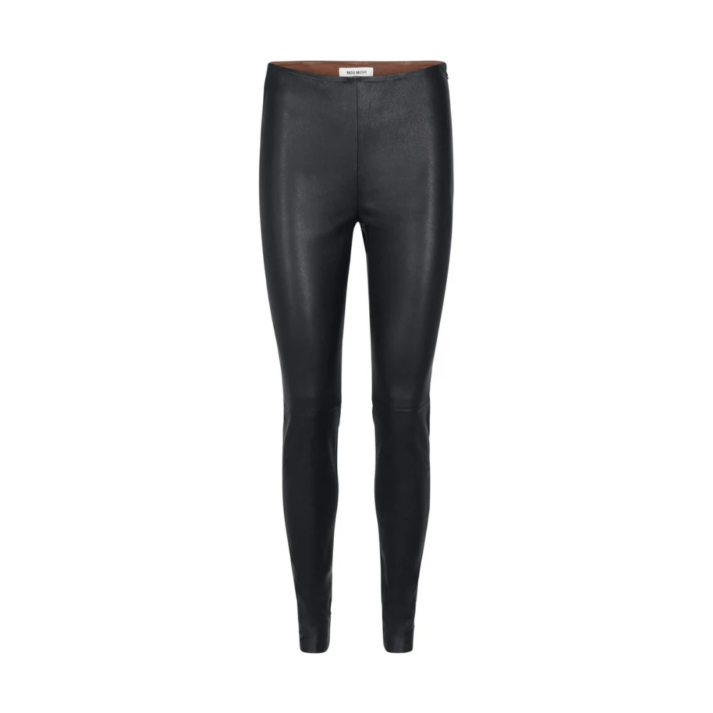 Lucille Stretch Leather Leggings