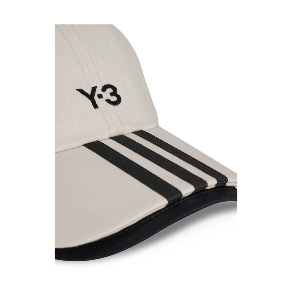 Y-3 Verstelbare Beige Pet met Gebogen Klep Beige Heren