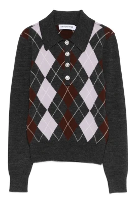 Argyle Lightweight Jumper