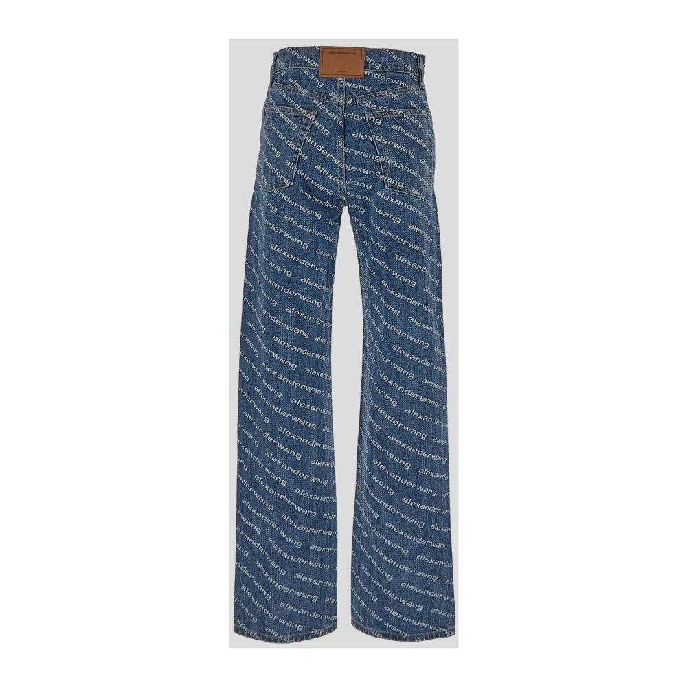 alexander wang Dames Denim Mode Blue Dames