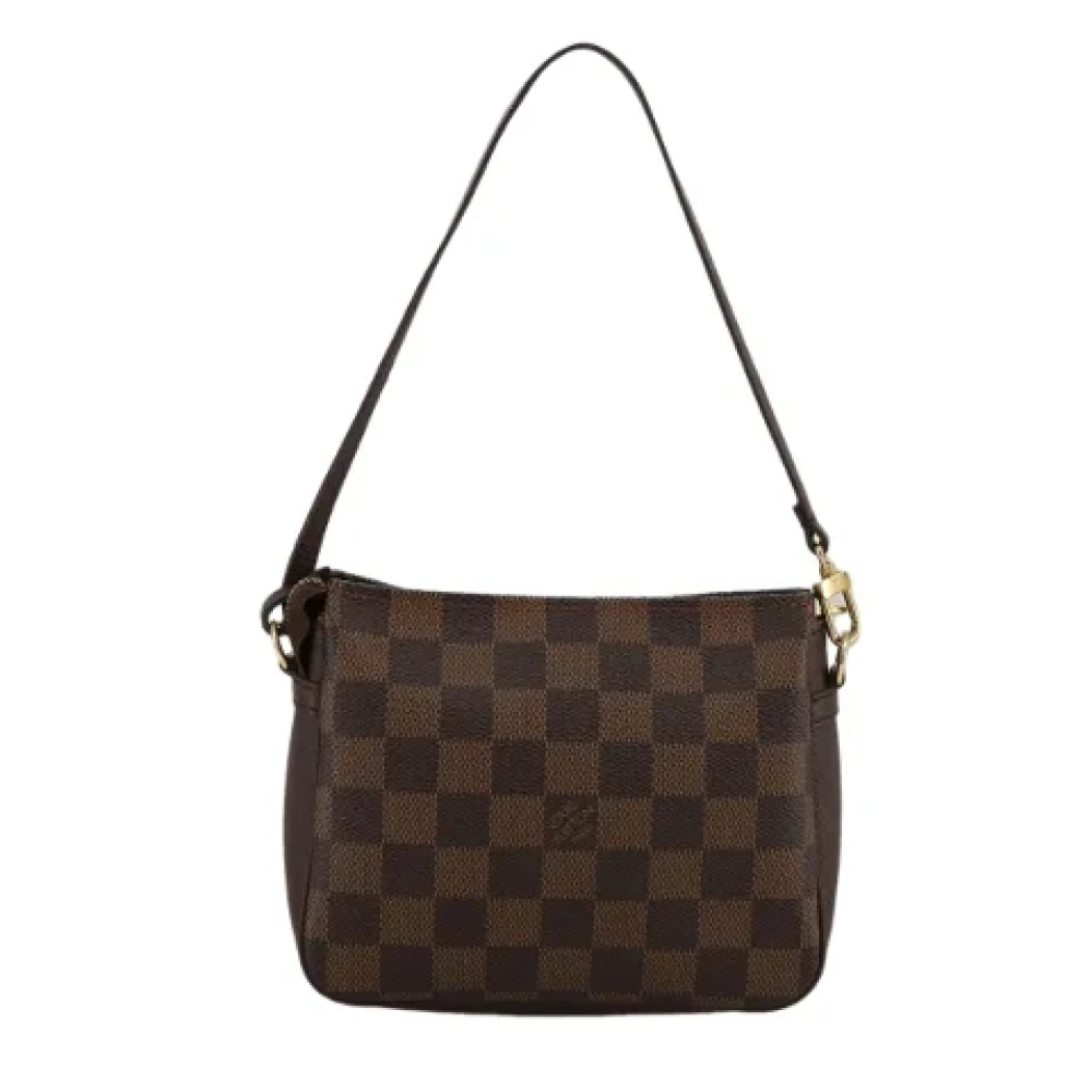 Louis Vuitton Vintage Pre-owned Canvas clutches Brown Dames