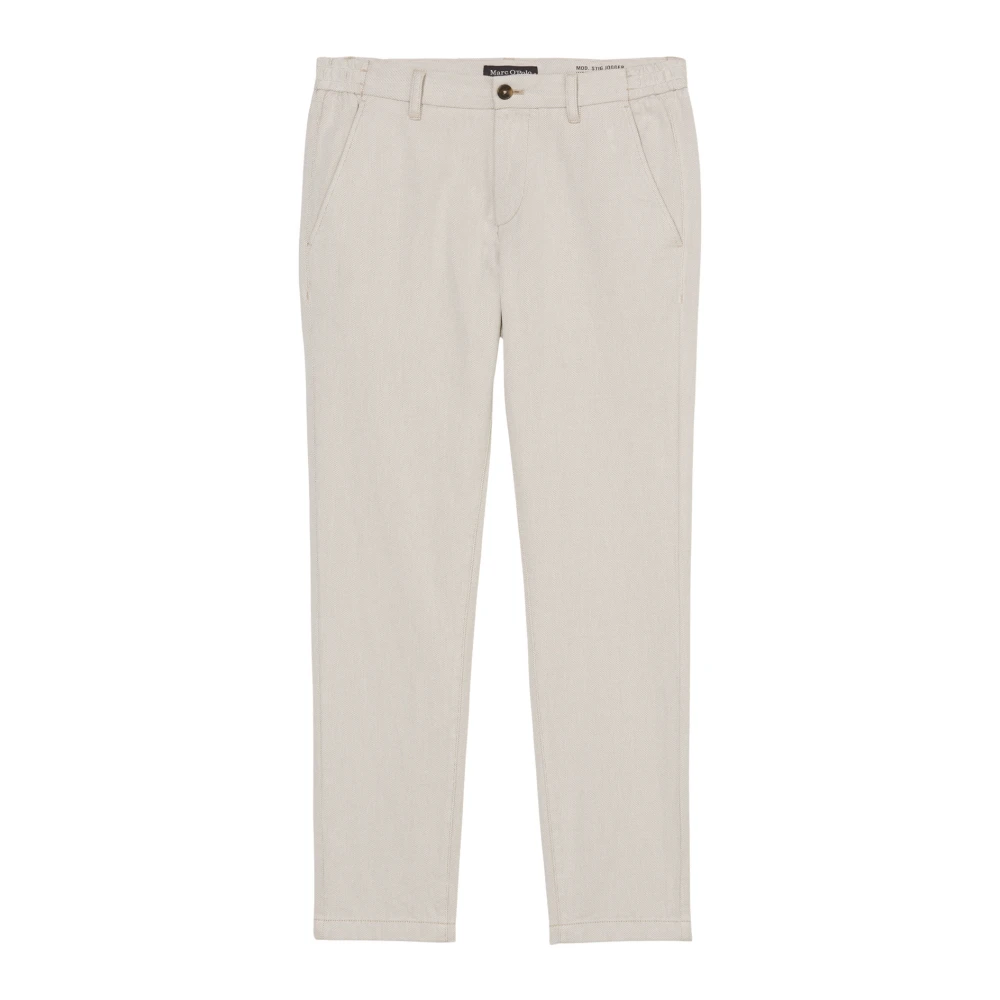 Marc O'Polo Broek model Stig Jogger gevormd White Heren