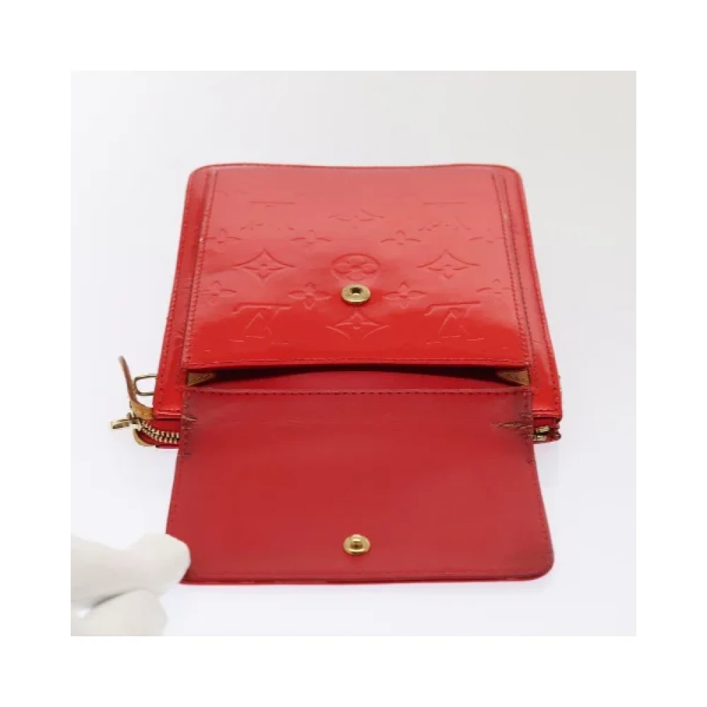 Louis Vuitton Vintage Pre-owned Leather louis-vuitton-bags Red Dames