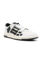 baskets-en-cuir-blanc-noir-a-lacets