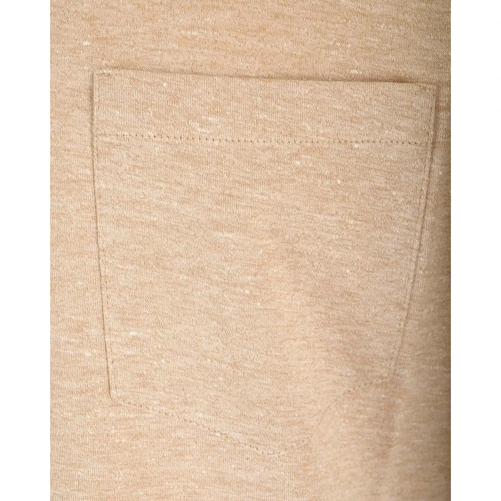 BRUNELLO CUCINELLI Stijlvolle T-shirts Collectie Beige Heren