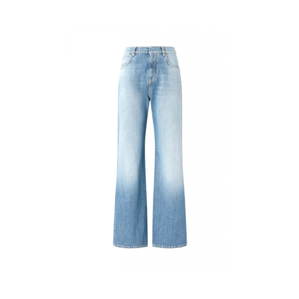 Pinko Women's Blue Flare Jeans, W27, Flared Jeans