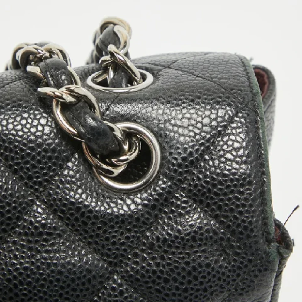 Chanel Vintage Pre-owned Leather chanel-bags Black Dames