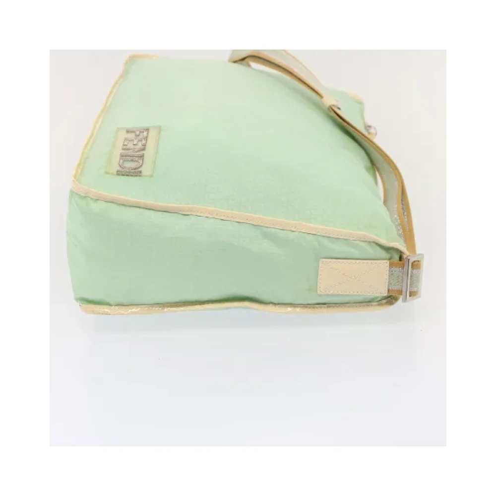 Fendi Vintage Pre-owned Nylon fendi-bags Green Dames