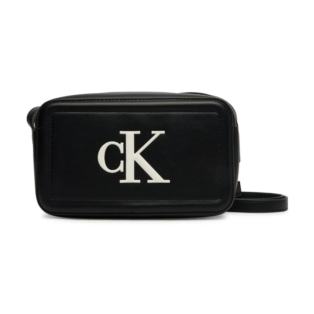 Calvin Klein Women's Black Camera Crossbody Bag - Cross Body Bags - One Size - Bags