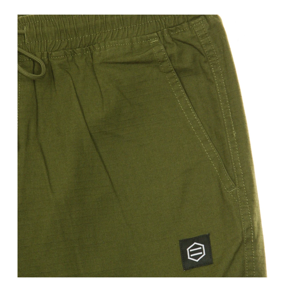 Dolly Noire Ripstop Groene Jogger Broek Green Heren