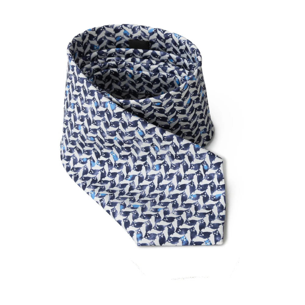 Giorgio Armani Grijze Zijden Stropdas Elegante Stijl Gray Heren