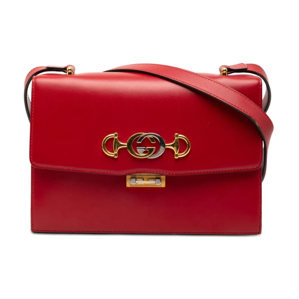 Gucci Vintage Damen Rot Pre-Owned Schultertasche