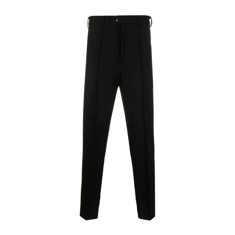 Prada Slimme Broek met zijzakken Black Heren