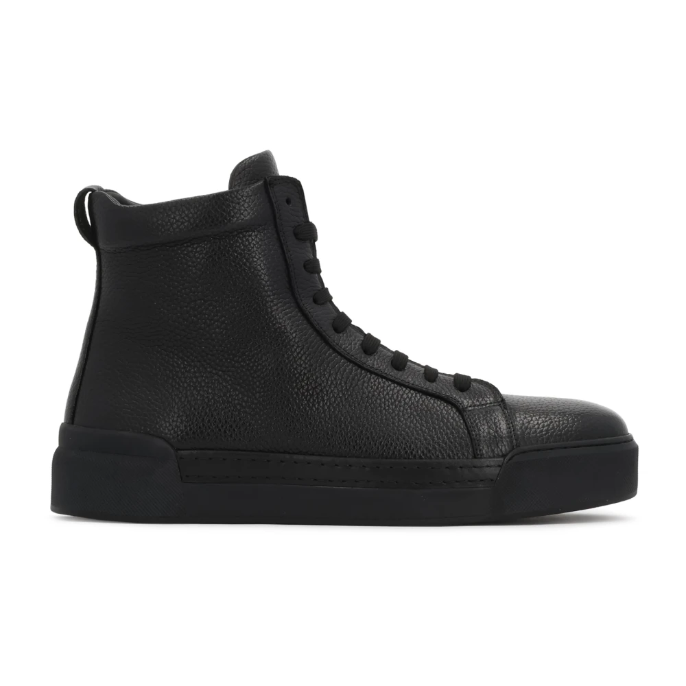 Kazar Zwarte leren veterschoenen Heren Schoenen