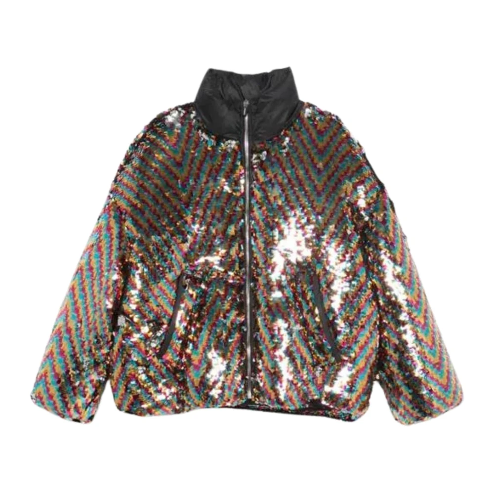 Padded Sequin Jacket - Khrisjoy - Modalova