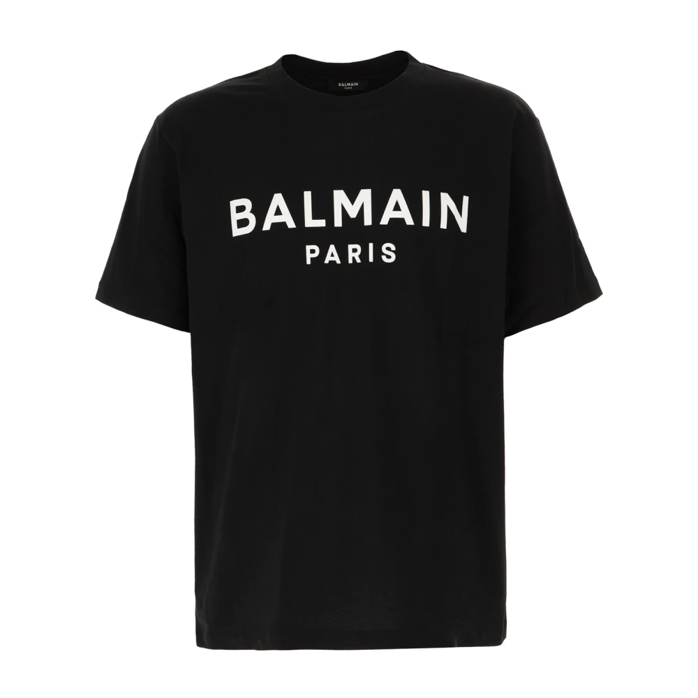 Balmain - Tops > T-Shirts - Black - Balmain - Modalova