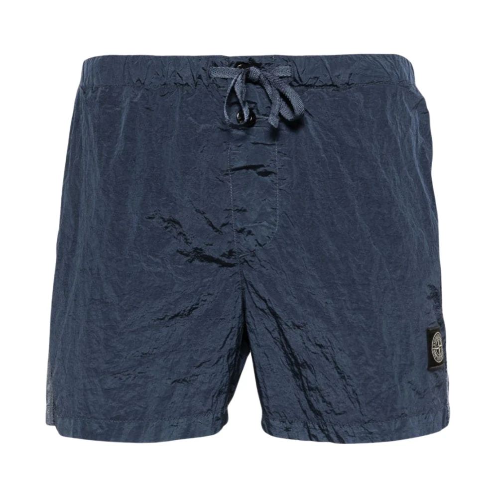 Stone Island Stijlvolle Bermuda Shorts voor Mannen Blue Heren