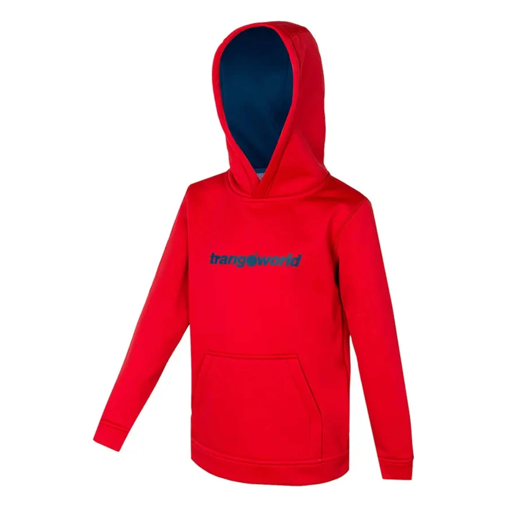 Trangoworld Kura Hoodie för Barn Red, Unisex