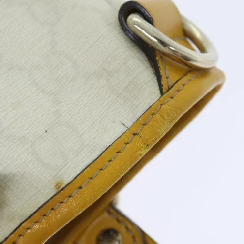 Gucci Vintage Pre-owned Leather gucci-bags White Dames