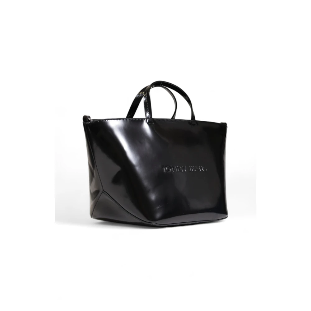 Tommy Hilfiger Mini Tote Seizoenscollectie Black Dames