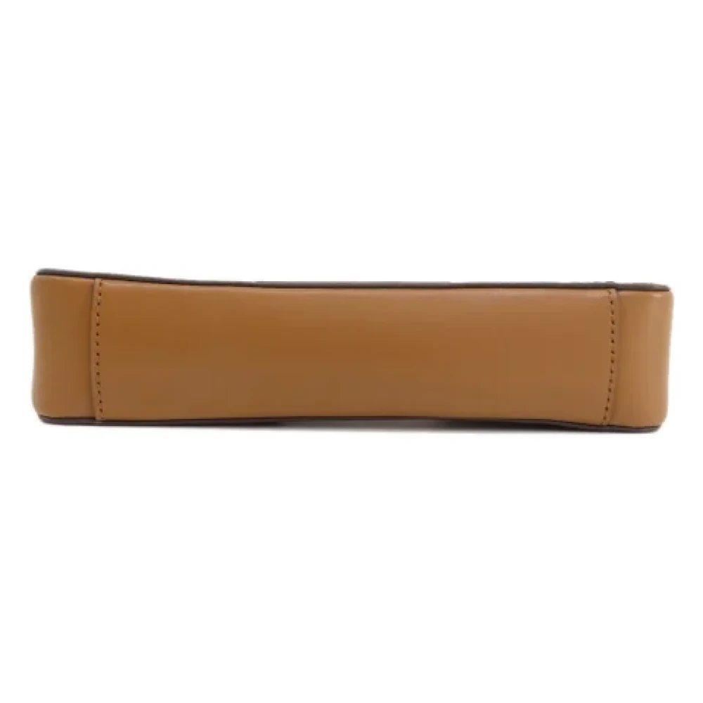 Michael Kors Pre-owned Canvas crossbody-bags Brown Dames