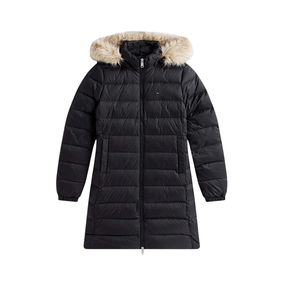 Tommy Jeans (Pvh Group) - Tjw Essential Hooded Down Coat Black - Gr. - L - Bild 3
