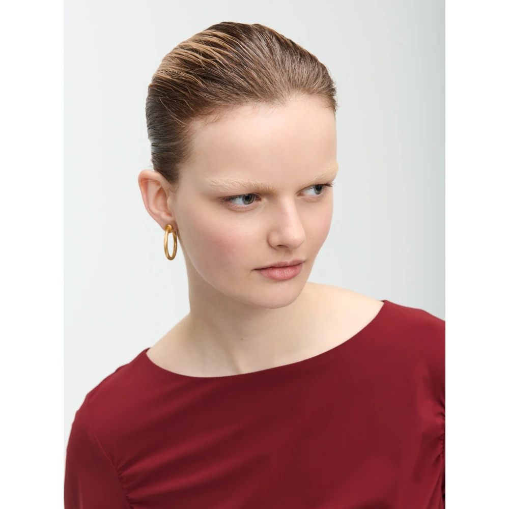 Jane Lushka Nina Top Technical Jersey | Amaranto Red Dames