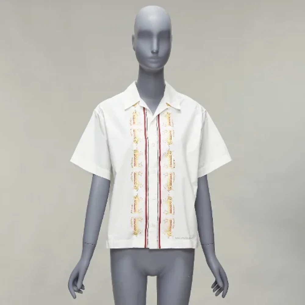 Marni Pre-owned Cotton tops White Dames