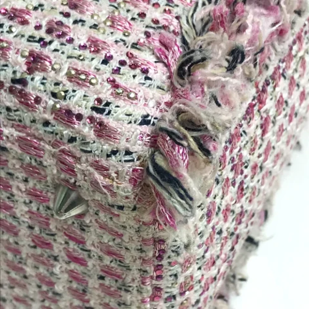 Dior Vintage Pre-owned Fabric dior-bags Pink Dames