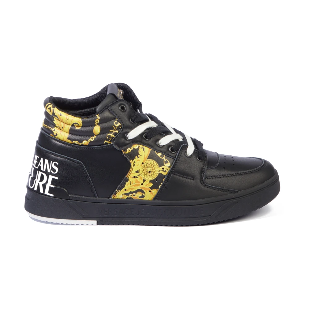 Versace Jeans Couture Starlight High Sneakers unisex Schoenen Zwart