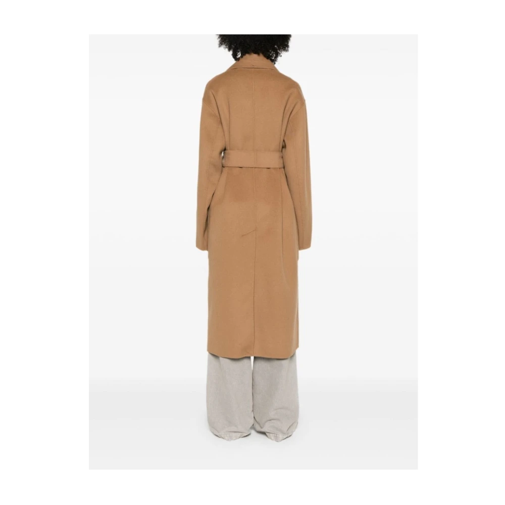 SPORTMAX Stijlvolle Veleno Jassen Collectie Brown Dames