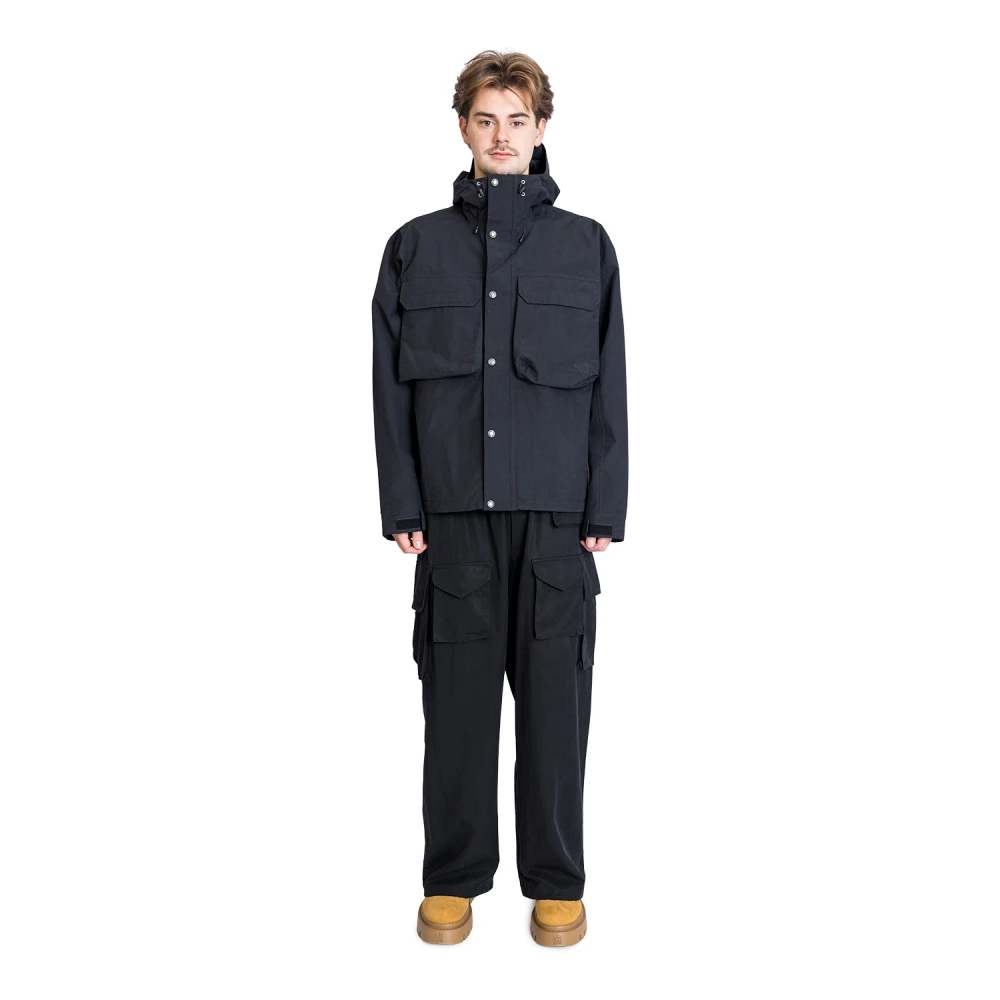 The North Face Zwarte Cargo Regenjas Black Heren