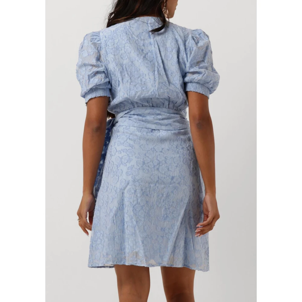 Freebird Blauwe Blossom Mini Jurk Blue Dames