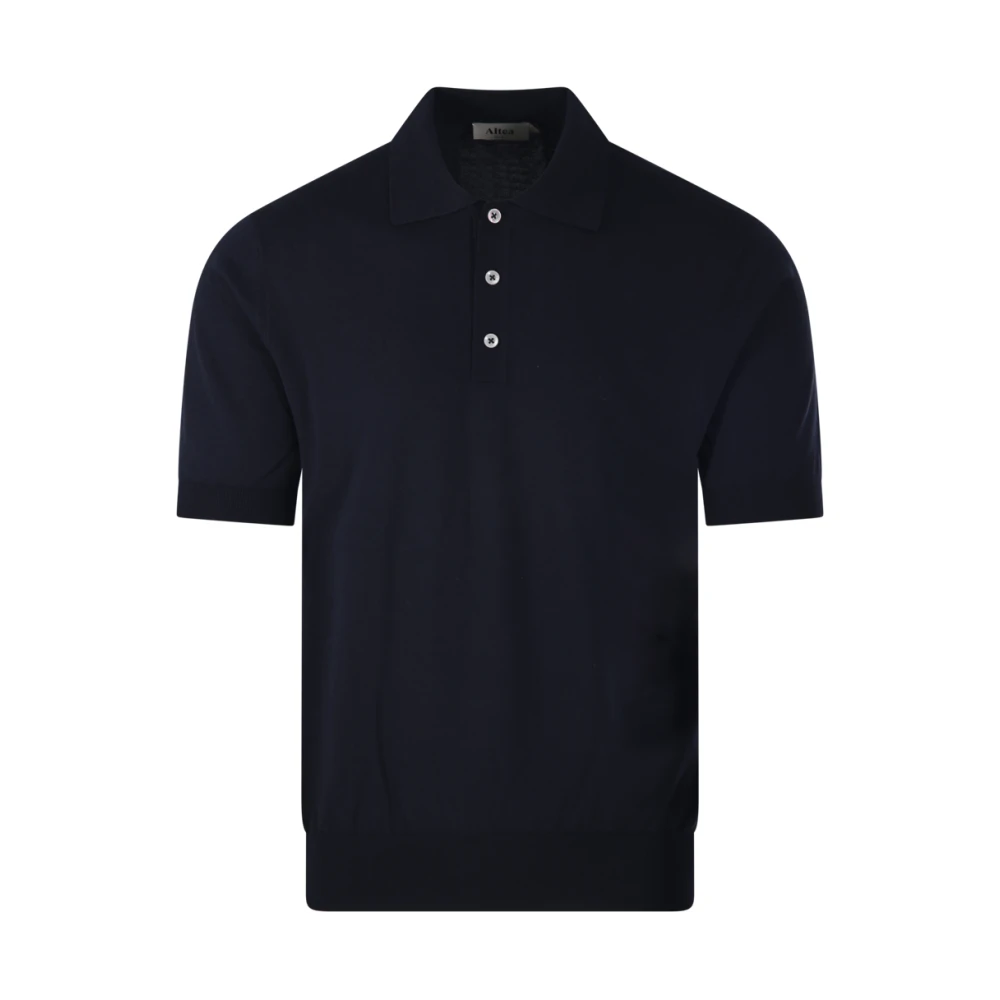 Altea Blue Polo Shirt - Male - Polo Shirts - M - Tops