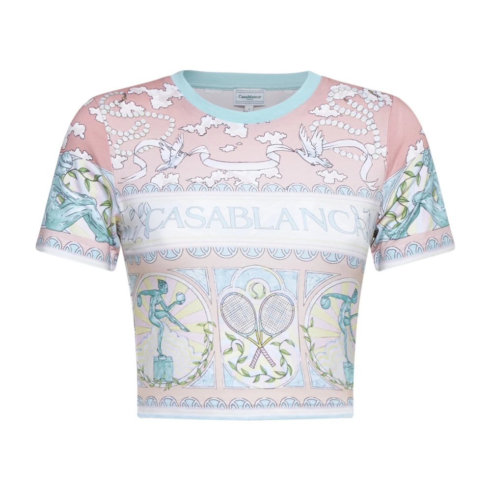 Casablanca Stijlvolle T-shirts en Polos Multicolor Dames