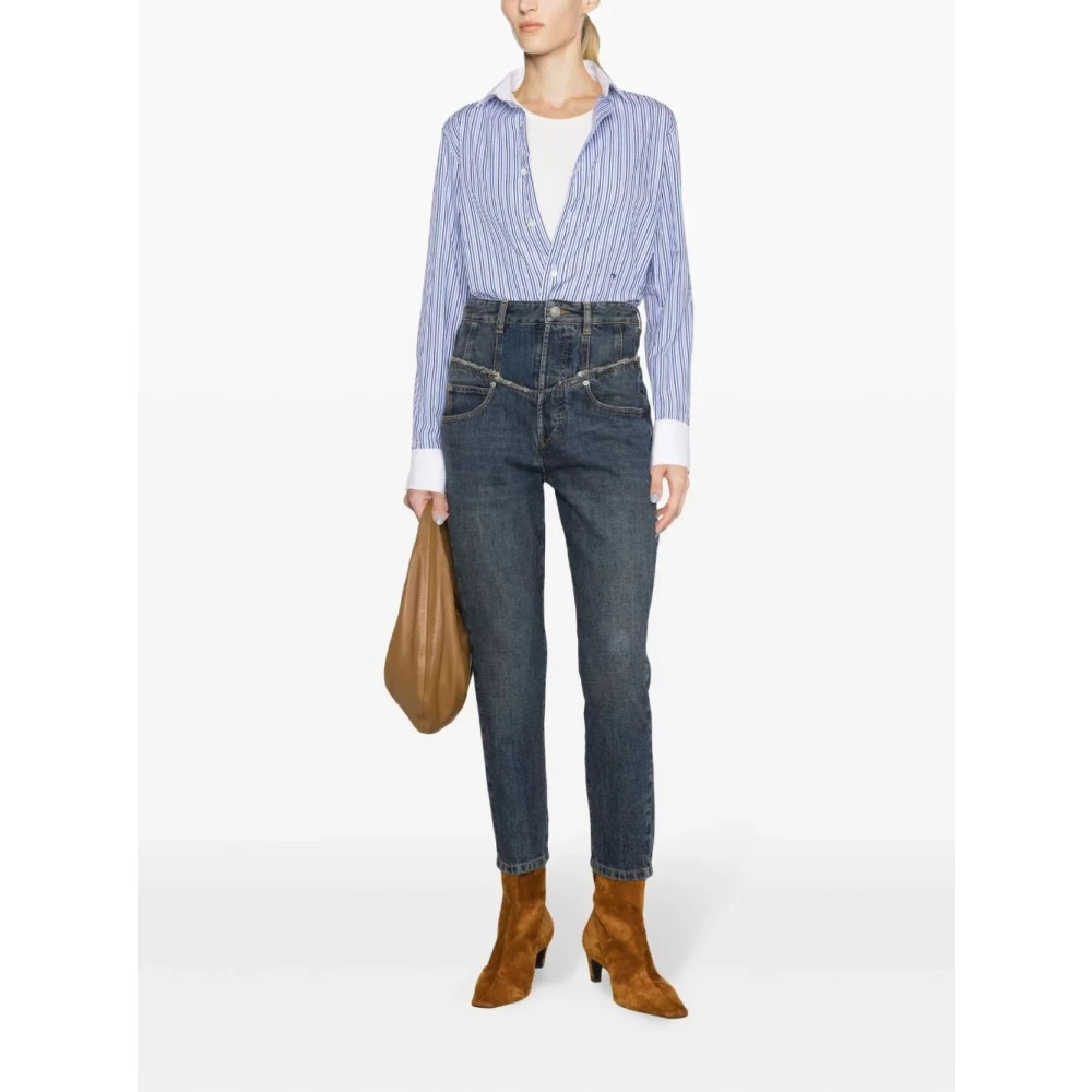 Isabel marant Slim-fit Jeans Blue Dames