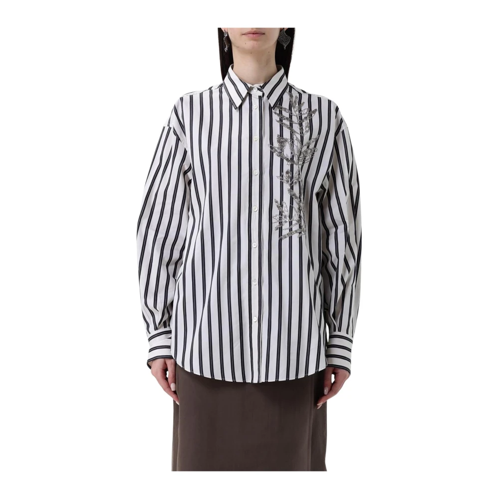 Blouses & Shirts > Shirts - - Brunello Cucinelli - Modalova