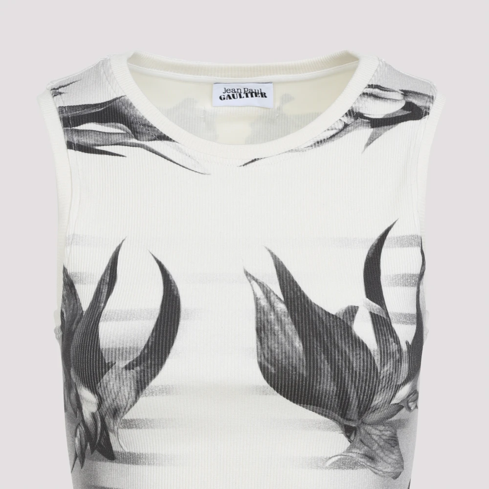 Jean Paul Gaultier Witte Top voor Vrouwen Multicolor Dames