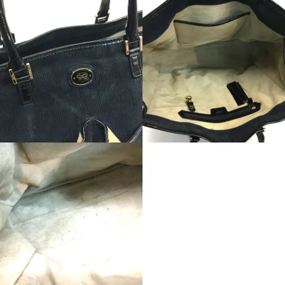Anya Hindmarch Pre-owned Leather totes Blue Dames
