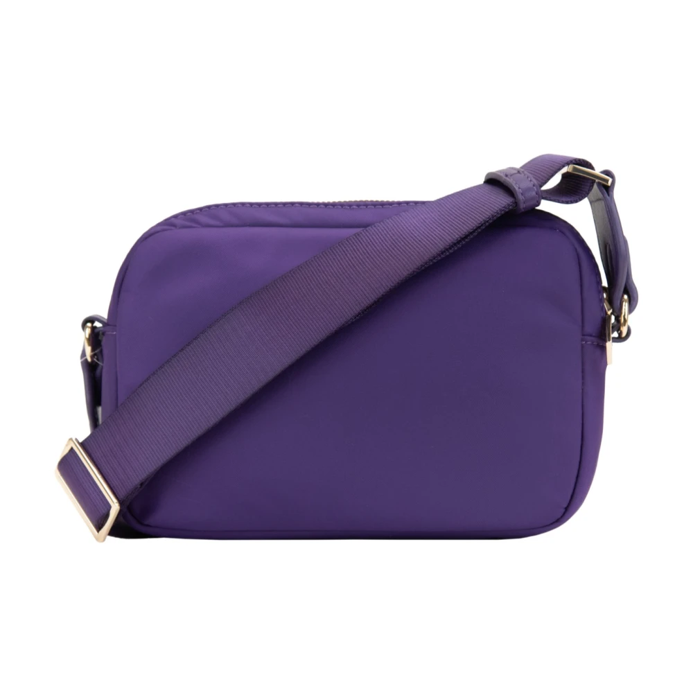 Liu Jo Dames Schoudertas Rits Stijlvol Purple Dames