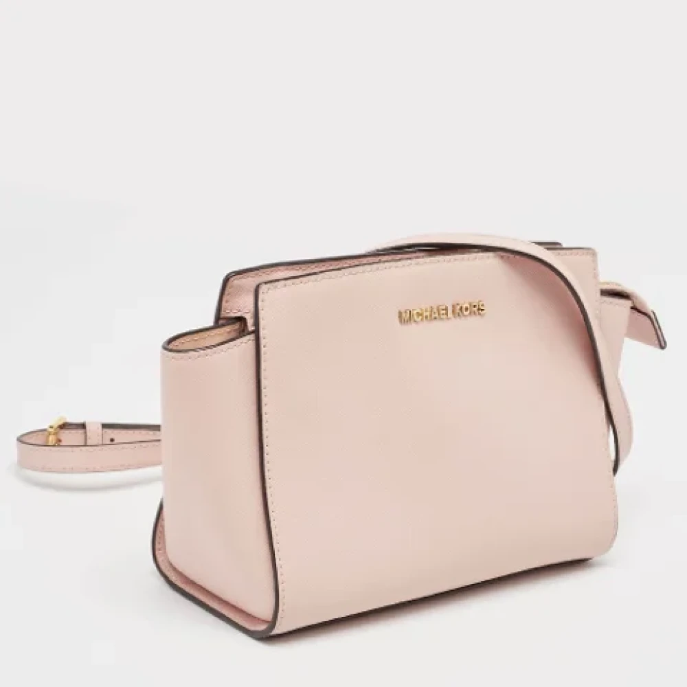 Michael Kors Pre-owned Leather shoulder-bags Pink Dames