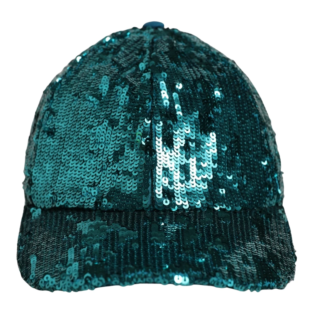 Dolce & Gabbana , Hats & Caps, Female, Green, One Size, 6-Panel Baseball Cap