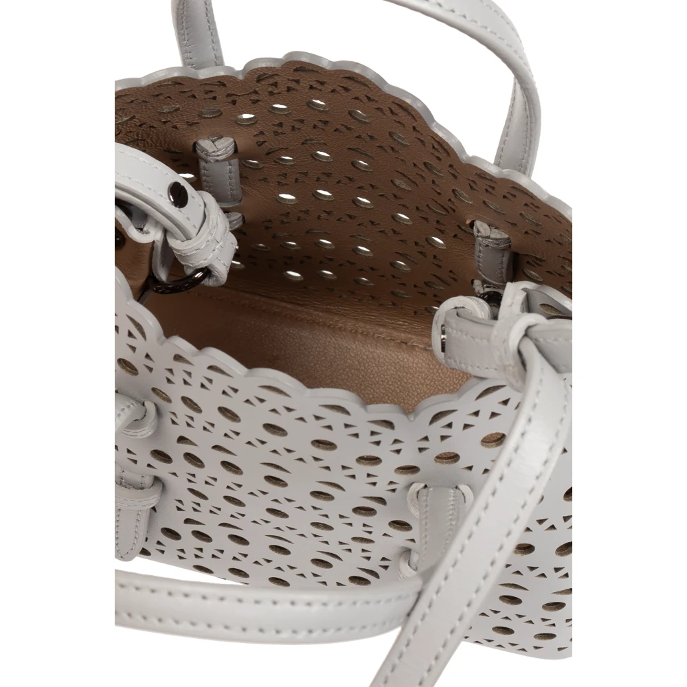 Alaïa Mina 16 Schoudertas Gray Dames