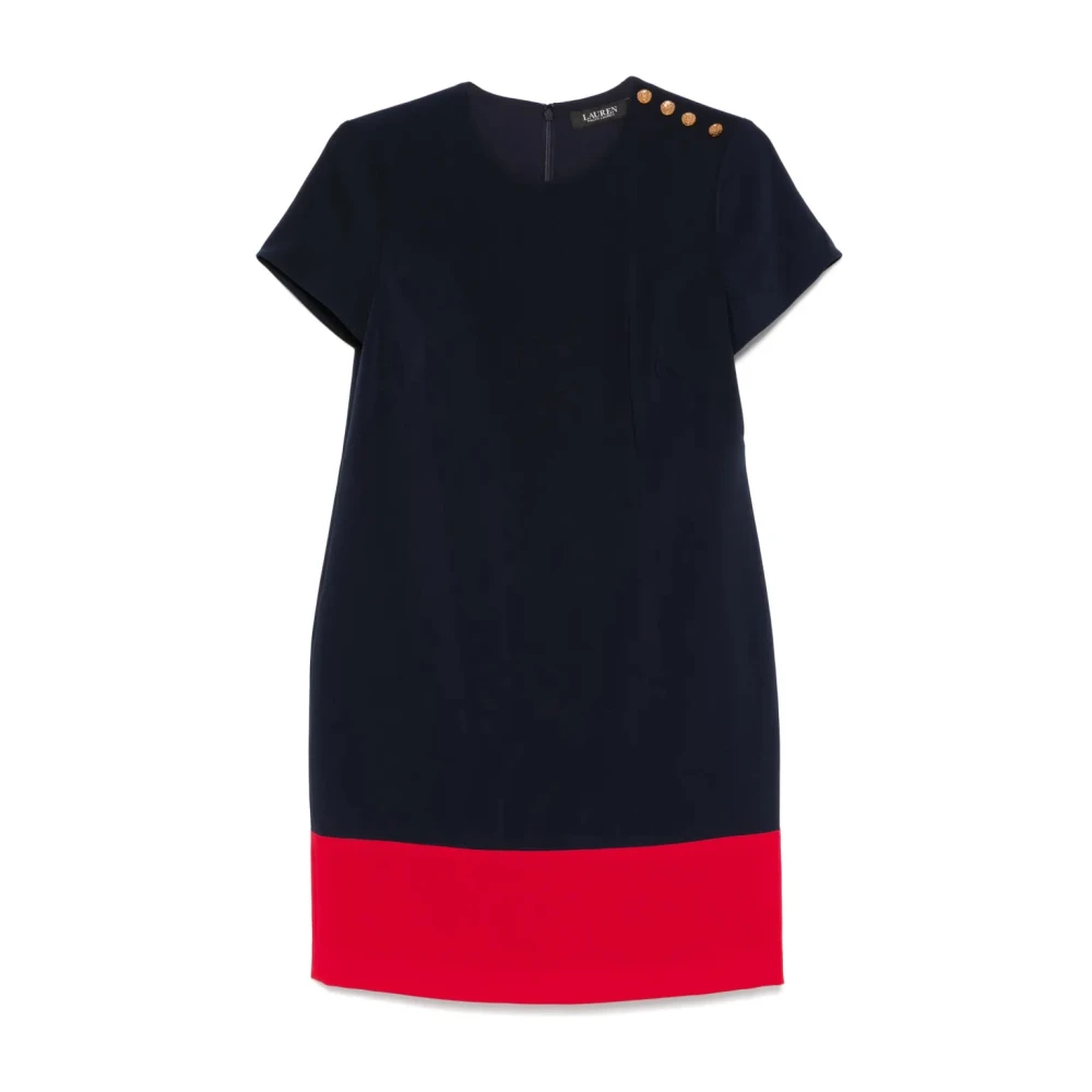 Ralph Lauren Donna Blu Abiti, Xl, New,