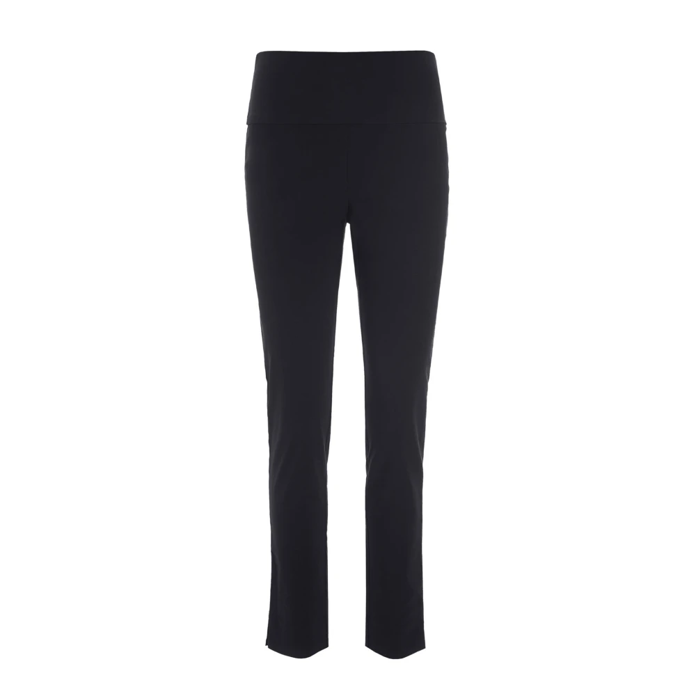 Bitte Kai Rand Black Slim-Fit Trousers, Female, 2XL, Magic Stretch Slit Trousers