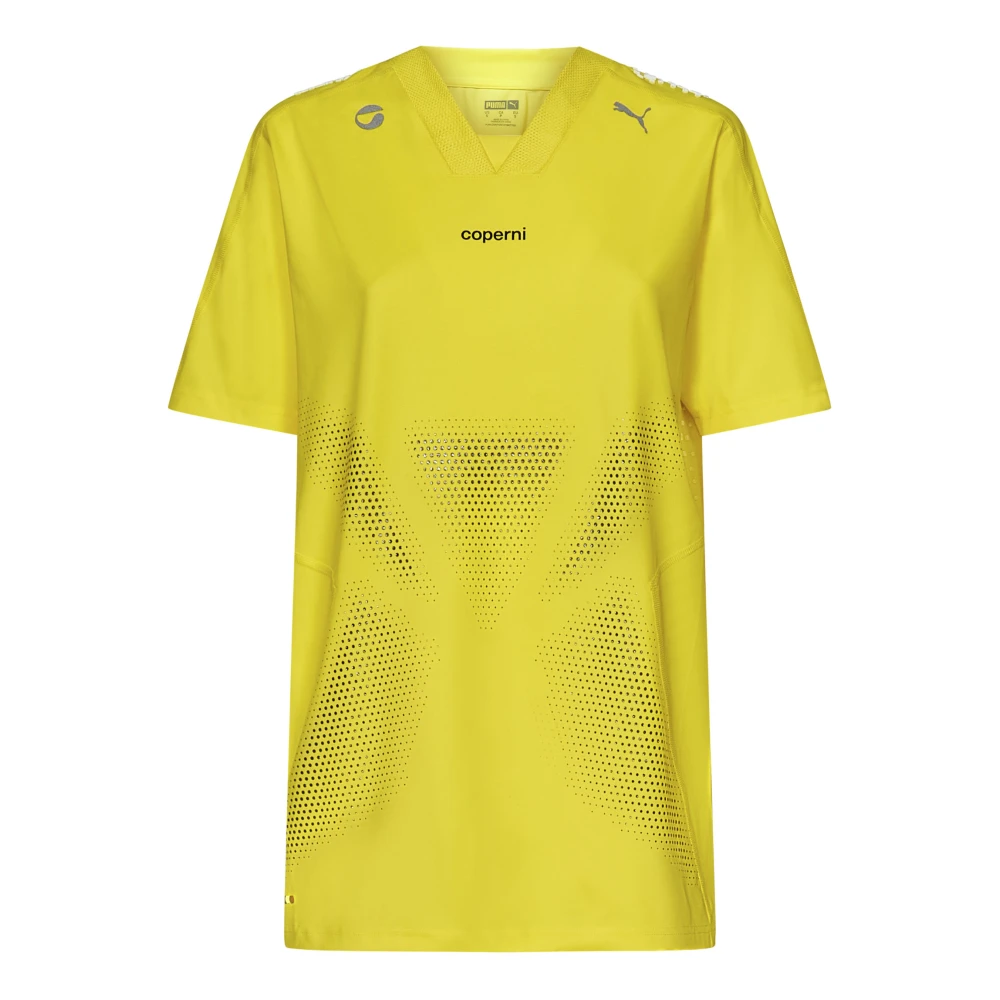 Coperni Gele Sweater Aw24 Upgrade Garderobe Yellow Dames