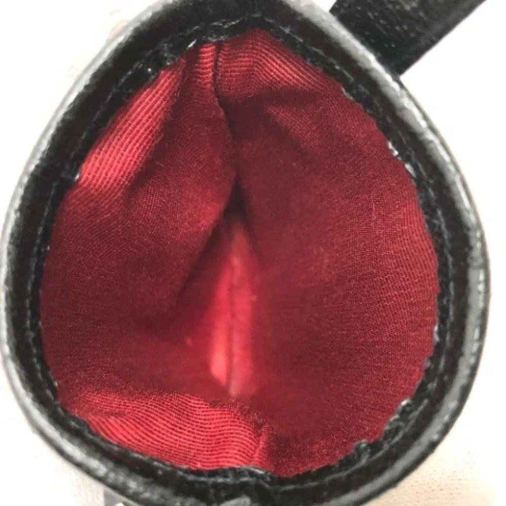 Bvlgari Vintage Pre-owned Fabric pouches Black Dames