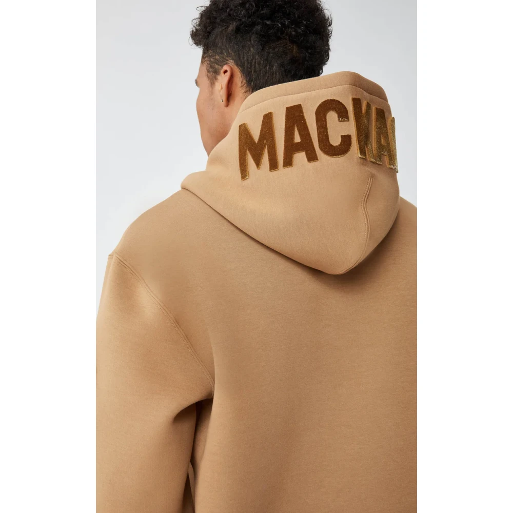 Mackage Hoodie Krys-R Brown Heren